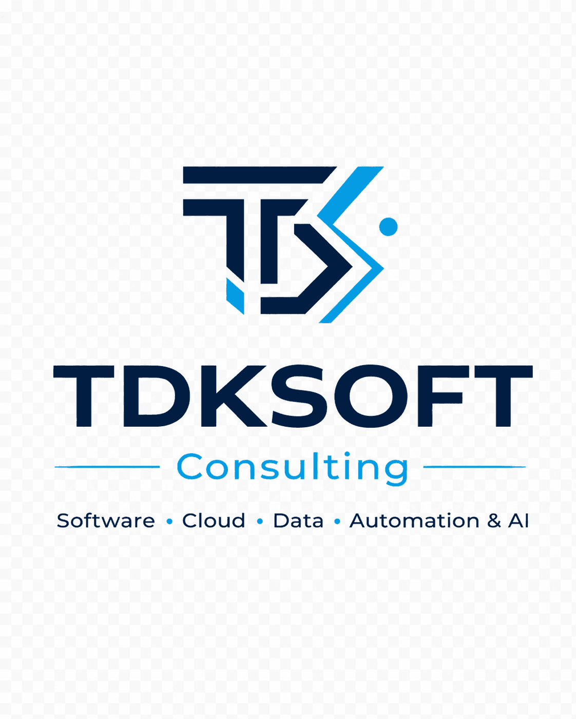 TDKSOFT Consulting - logo vertical